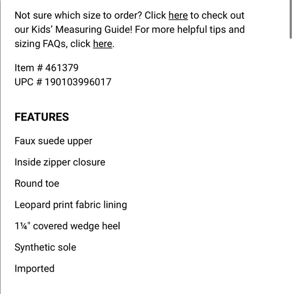 [LIKE 🆕] DSW: Grey Gia Wedge Boots (US Size 3) - Picture 7 of 7